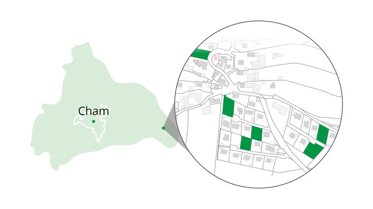 Siedlungsentwicklungs- und Leerstandmanagement Tool, Landkreis Cham