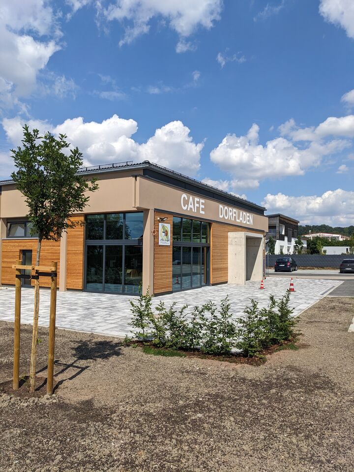 Neuer Dorfladen in der Gemeinde Neusitz. 