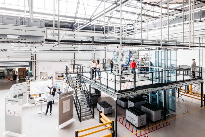 Flächensparende Fabrik der Zukunft am TZ PULS