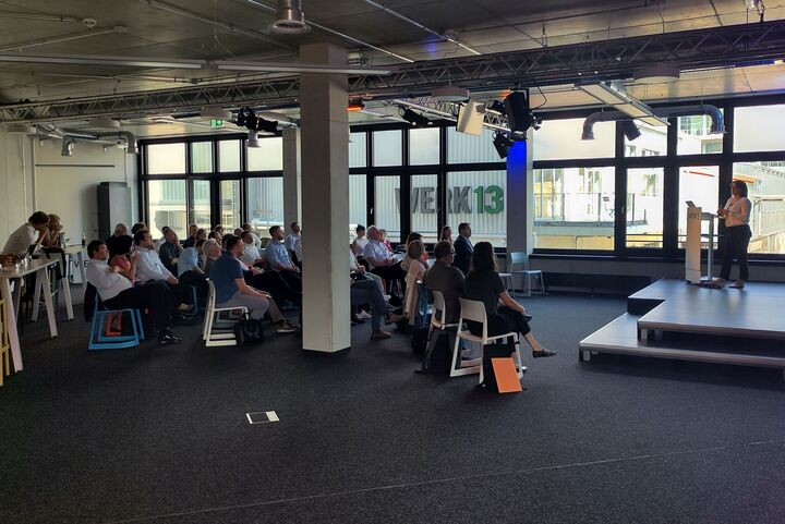 Expertenrunde im Werk 1 in München. Foto: StMWi