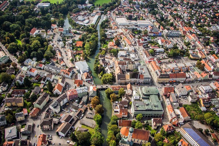 Luftbild Fürstenfeldbruck