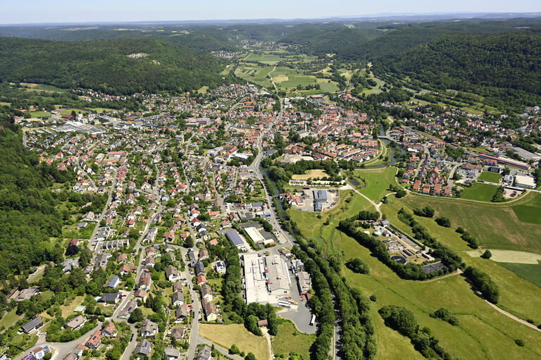 Luftaufnahme Ebermannstadt