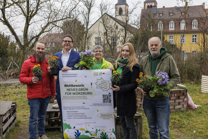 Gruppenfoto des Teams zum Wettbewerb