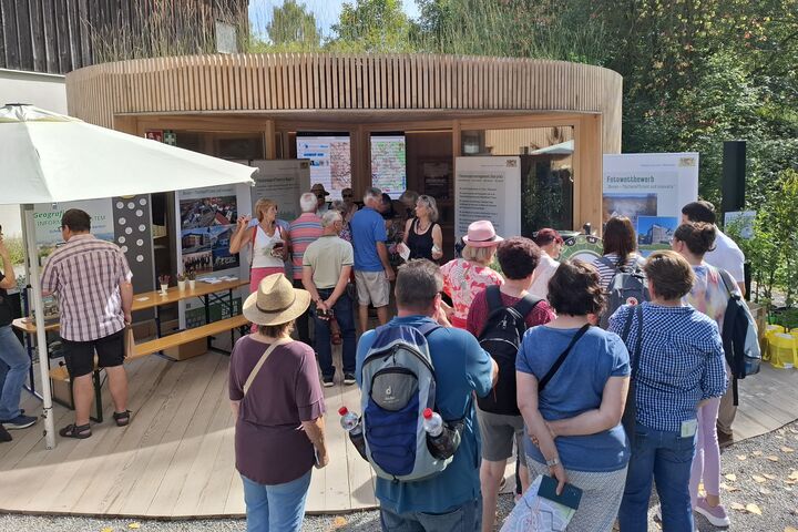 Infostand auf der Landesgartenschau in Furth im Wald